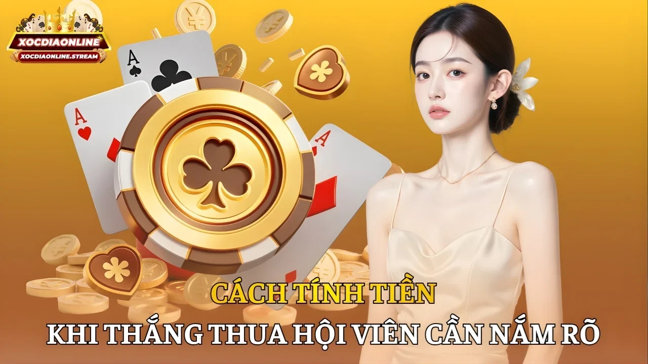 Cách tính tiền khi thắng thua hội viên cần nắm rõ