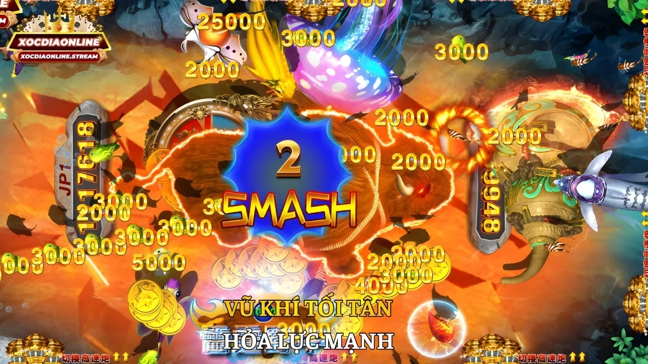 Vũ khí tối tân hỏa lực mạnh