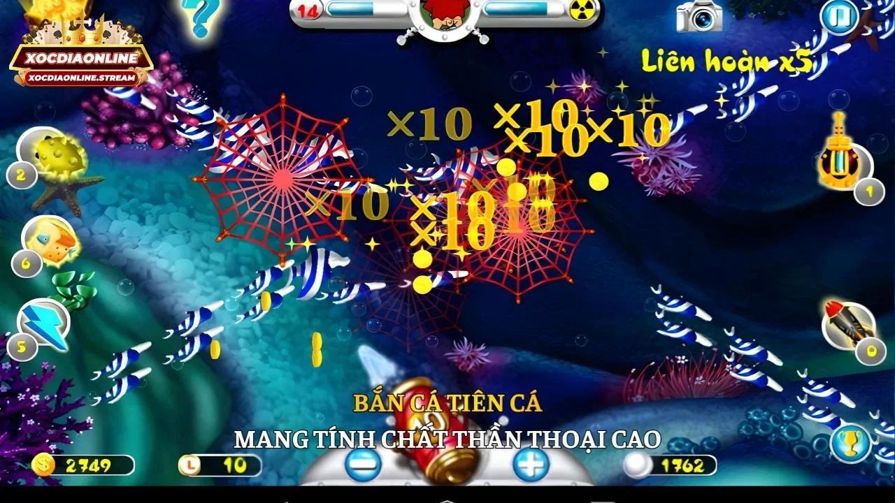 Bắn cá tiên cá mang tính chất thần thoại cao