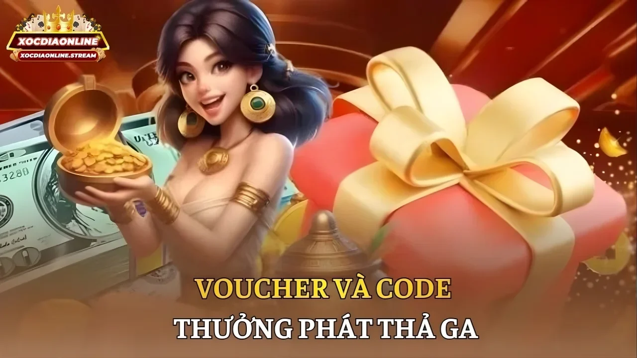 Voucher và code thưởng phát thả ga