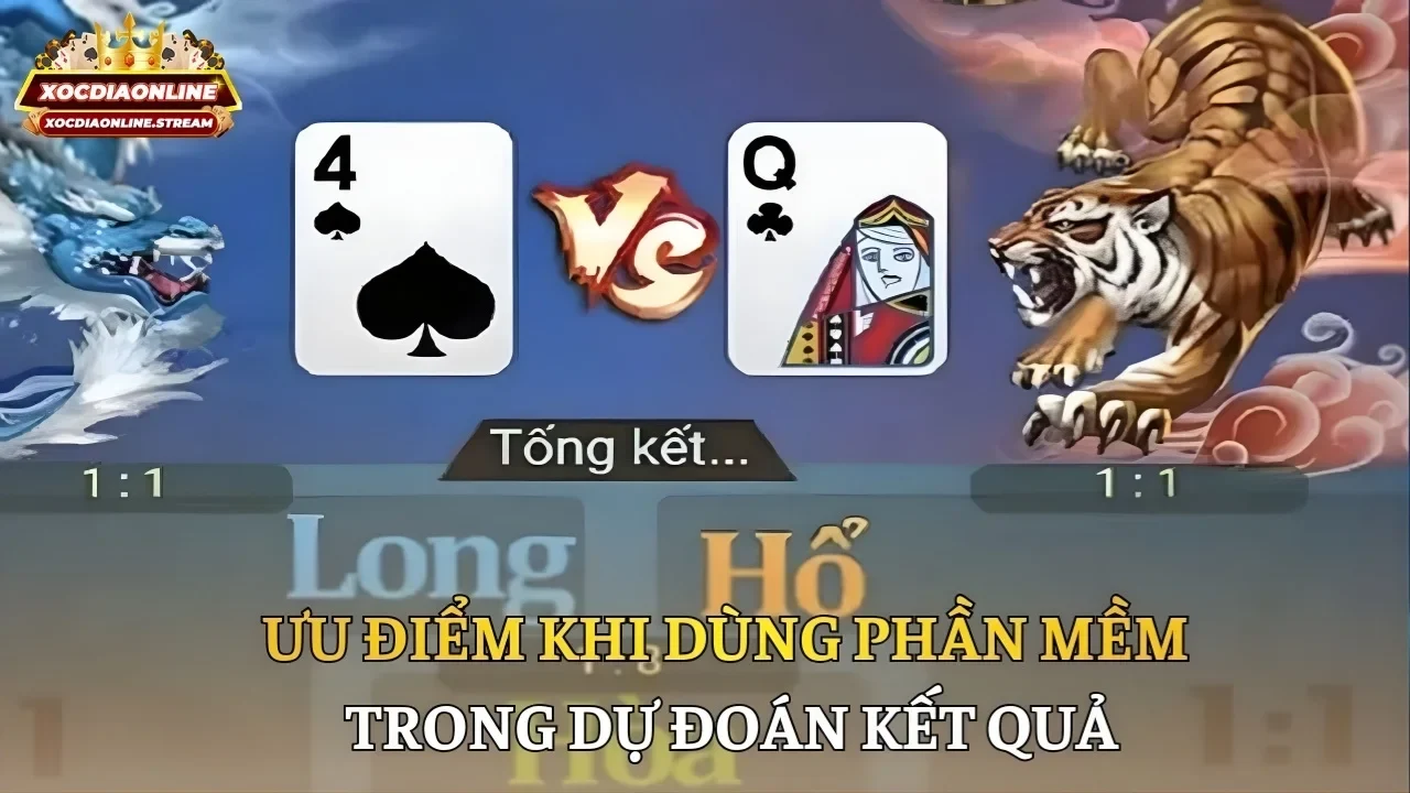 Ưu điểm khi dùng phần mềm trong dự đoán kết quả
