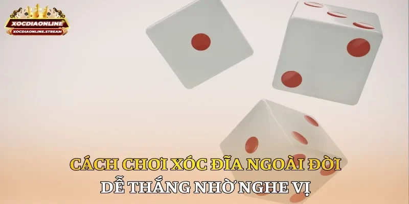 Cách chơi xóc đĩa ngoài đời dễ thắng nhờ nghe vị