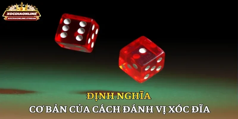 Định nghĩa cơ bản của cách đánh vị xóc đĩa