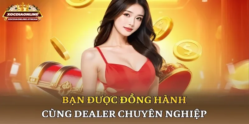 Bạn được đồng hành cùng Dealer chuyên nghiệp