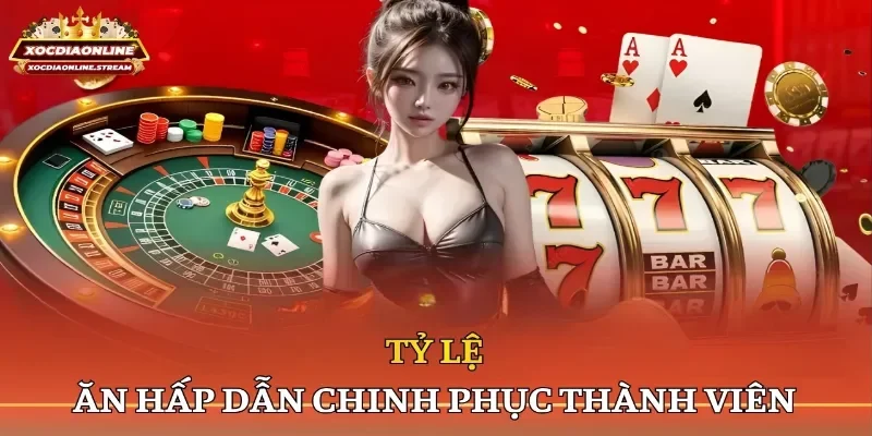 Tỷ lệ ăn hấp dẫn chinh phục thành viên