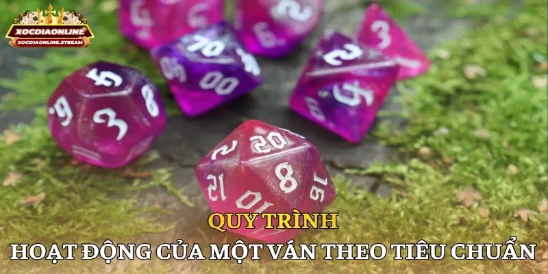 Quy trình hoạt động của một ván theo tiêu chuẩn
